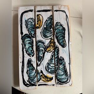 Farm house style Oyster Wall Art